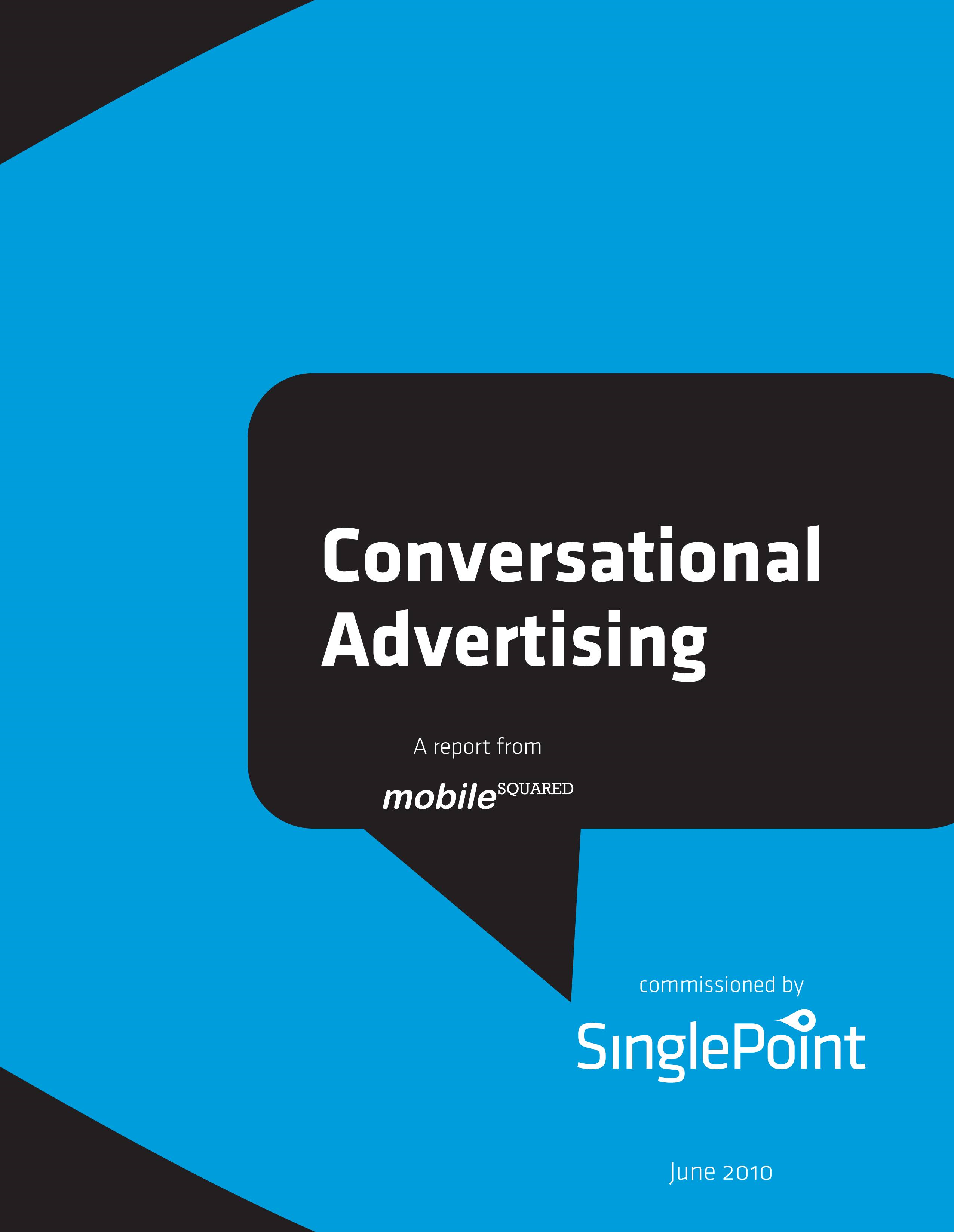 Conversational Advertising front cover