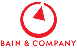 Bain and Company logo.
