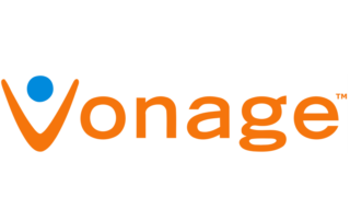 Vonage logo.